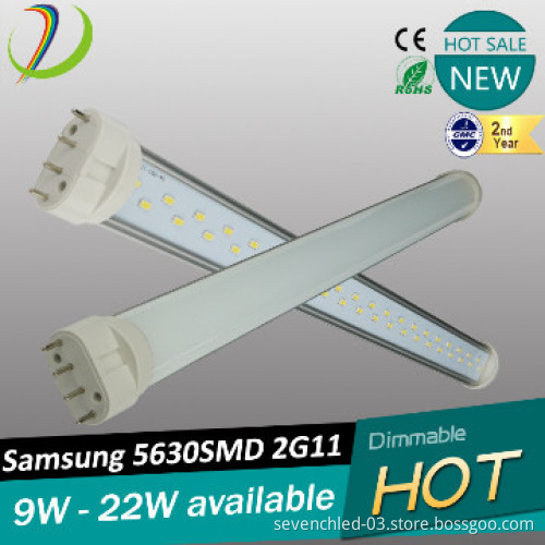 Samsung 5630smd chip 9w 12w 15w 18w 22w 2g11 base LED tube